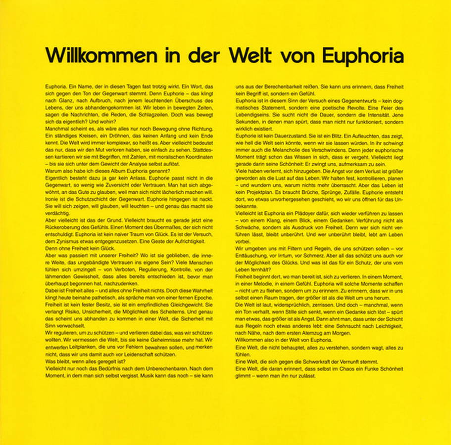 Schiller – Euphoria (2LP color)